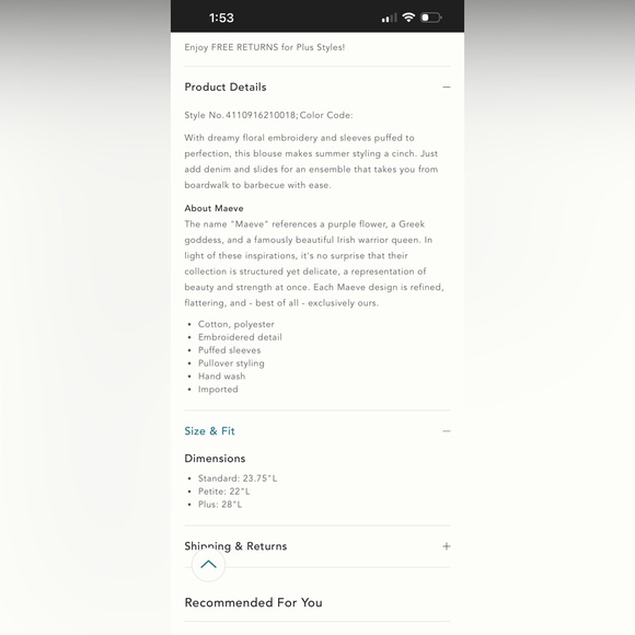 Anthropologie Maeve Embroidered Peasant Blouse floral - Picture 5 of 12